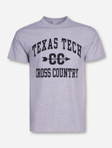 Texas Tech Cross Country Heather Grey T-Shirt