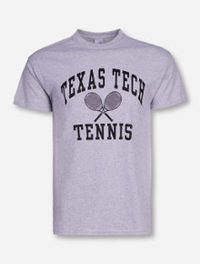 Texas Tech Tennis Heather Grey T-Shirt