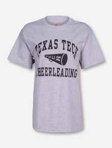 Texas Tech Cheerleading Heather Grey T-Shirt
