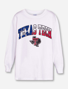 Texas Tech Lone Star Pride on YOUTH White Long Sleeve