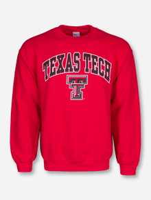Texas Tech Arch Over Double T Sweatshirt