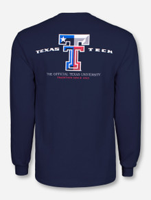 Texas Flag Double T Long Sleeve - Texas Tech