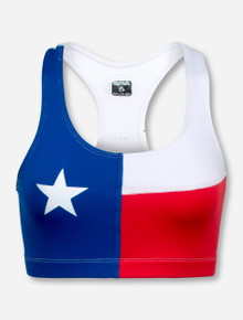 Texas Flag Sports Bra - Texas Tech