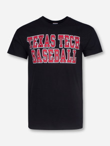 Texas Tech Red Raiders Baseball Stacked T-Shirt