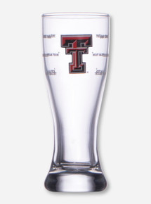 Texas Tech Double T on Mini-Pilsner Shot Glass