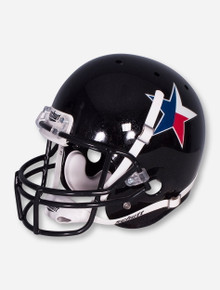 Schutt Texas Star on Black Replica Helmet - Texas Tech