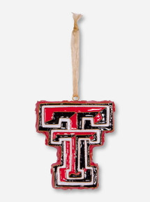 Kitty Keller Double T Ornament - Texas Tech