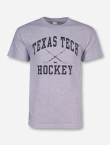 Texas Tech Hockey Heather-Grey T-Shirt