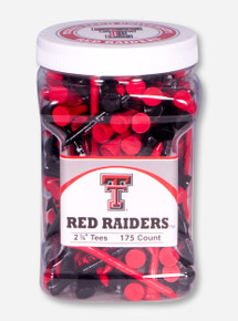 Texas Tech Red Raiders Tee 175 Count Jar