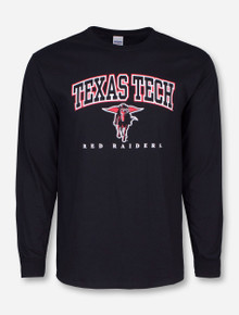 Texas Tech Classic Arch With Masked Rider Long Sleeve