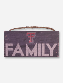 Texas Tech Family Sign
