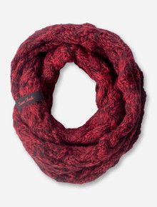 Red and Black Texas Tech Infinity Scarf