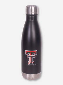 Texas Tech Double T Twist On Stainless Steel Water Bottle