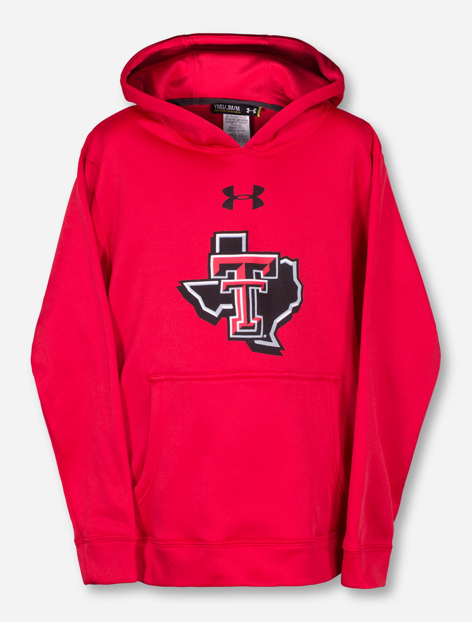 Under Armour Youth Boys Athletic Hoodie Big Logo Pullover 1318192
