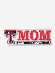 Texas Tech Mom with Double T Decal