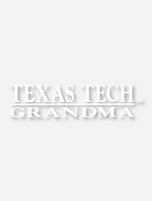 Texas Tech Grandma White Decal