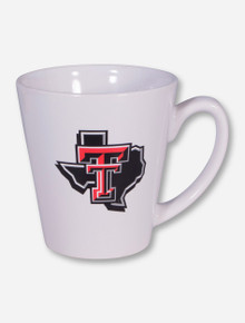 Texas Tech Lone Star Pride on White Latte Mug