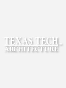Texas Tech Architecture White Decal