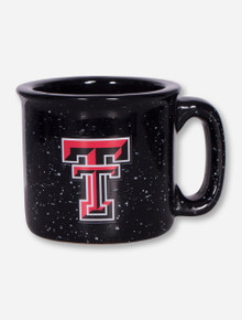 Texas Tech Double T on Speckled Campfire Mug