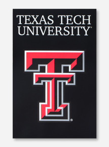 Texas Tech University & Double T Black 28" x 44" Flag