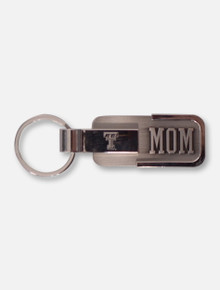 Texas Tech Mom Engraved Metal Key Chain