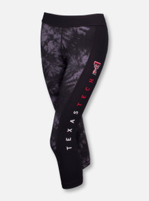 Under Armour Texas Tech Red Raiders Double T on Heather Charcoal Yoga Pants