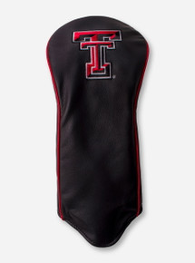 Team Effort Texas Tech Double T on Black Headcover