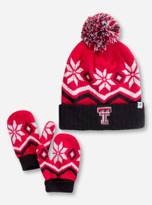 Top of the World Texas Tech Lil' Frost TODDLER Beanie and Gloves