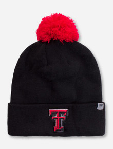 Top of the World Texas Tech Red Raideres Double T Cuffed Beanie