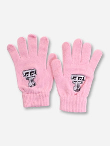 Top of the World Texas Tech Double T on Pink Gloves