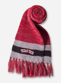 The Game Texas Tech Banded Crochet Scarf