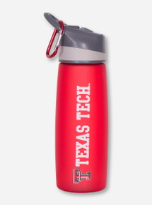 Texas Tech Double T Red Frosted Water Bottle