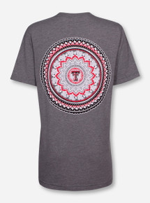 Texas Tech "Tapestry" Heather Grey Triblend T-Shirt