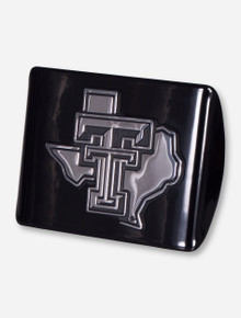 Texas Tech Lone Star Pride on Black Hitch Cover