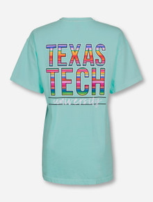 Texas Tech Baja Blanket Stack on Island Reef T-Shirt