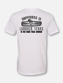Texas Tech "Happiness Is Lubbock" White T-Shirt