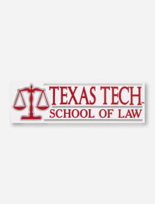 Texas Tech School of Law Red Decal