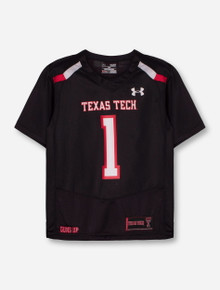 Under Armour Texas Tech Red Raiders #1 Sideline YOUTH Jersey