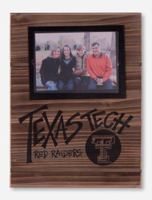 Large Texas Tech Red Raiders Wood Panel Frame