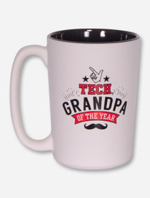Texas Tech Red Raiders Grandpa of the Year Two Tone Coffee Mug