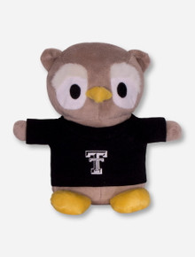 Texas Tech Red Raiders Plush Owl in Tech T-Shirt