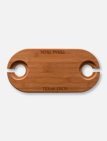 Texas Tech Red Raiders Laser Etched Bamboo Wine Serving Tray