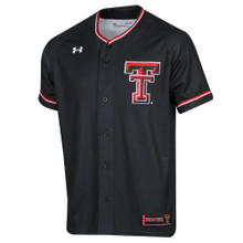 texas tech pinstripe baseball jersey