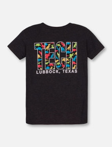 Texas Tech Red Raiders Dinosaur Tech Block TODDLER T-Shirt