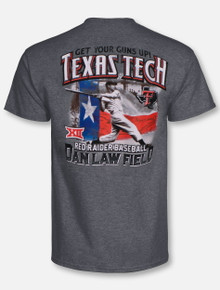 Texas Tech Red Raiders Swinging For the Fence T-Shirt