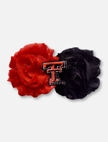 Texas Tech Red Raiders UnFRAY gettable Flower Hairclip