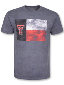 Texas Tech Red Raiders Distressed Tech Flag T-Shirt