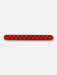 Texas Tech Red Raiders Repearing Double T on Red Wrap Nail File