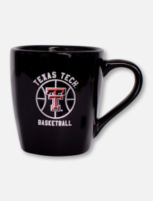 Texas Tech Red Raiders Double T Basketball Coffee Mug