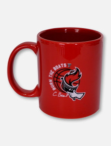 Texas Tech Red Raiders Double T "Burn the Boats" Chris Beard Basketball Coffee Mug